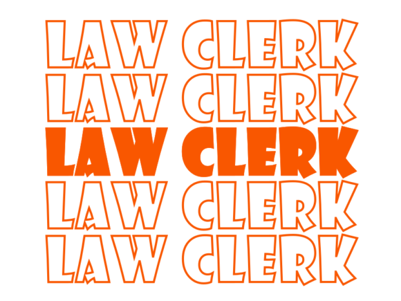 Law Clerk SVG Cut File