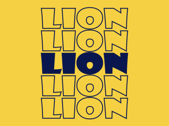 Lion SVG Cut File: Graphics for Print Templates