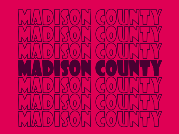 Madison County SVG Cut File: Graphics for Print Templates