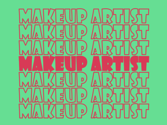 Makeup Artist SVG Cut File
