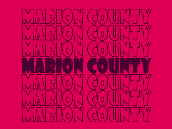 Marion County SVG Cut File: Graphics for Print Templates