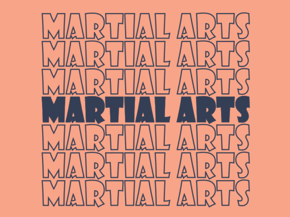Martial Arts SVG Cut File: Graphics for Print Templates