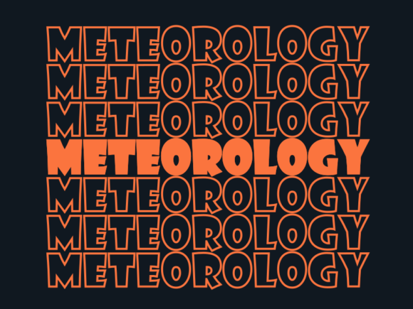Meteorology SVG Cut File: Graphics for Print Templates