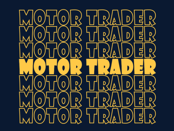 Motor Trader SVG Cut File: Graphics for Print Templates