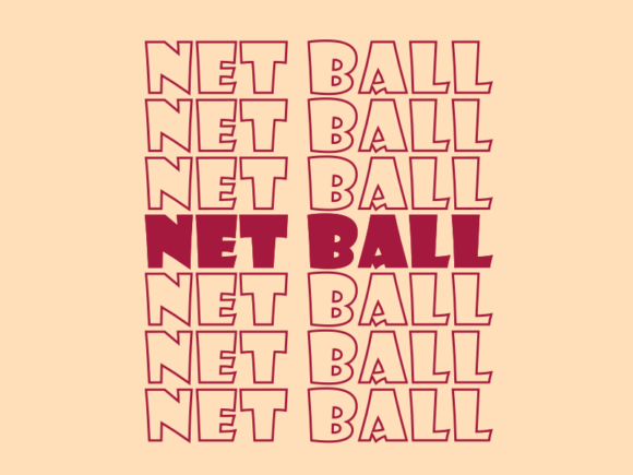 Net Ball SVG Cut File: Graphics for Print Templates