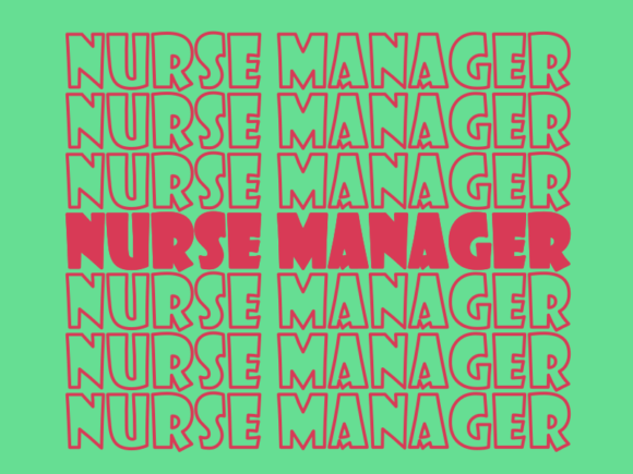 Nurse Manager SVG Cut File: Graphics & Print Templates