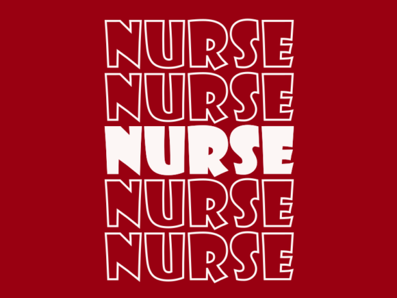 Nurse SVG Cut File: Graphics for Print Templates
