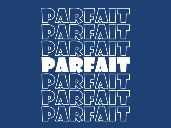 Parfait SVG Cut File: Graphics for Print Templates
