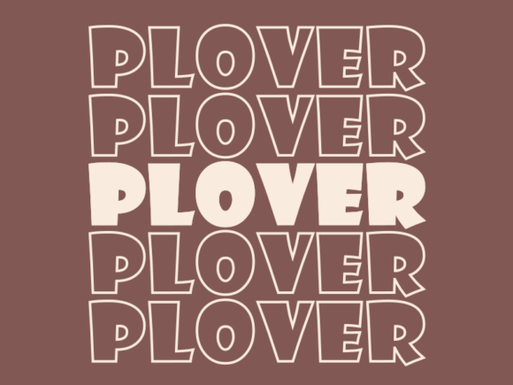 Plover SVG Cut File: Graphics & Print Templates