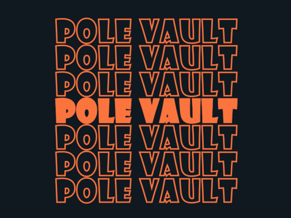 Pole Vault SVG Cut File