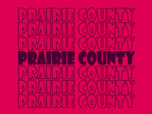 Prairie County SVG Graphics & Print Templates