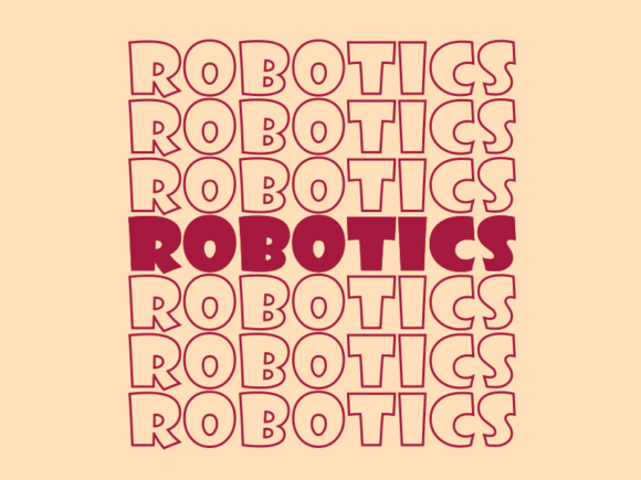 Robotics SVG Cut File: Graphics for Print Templates