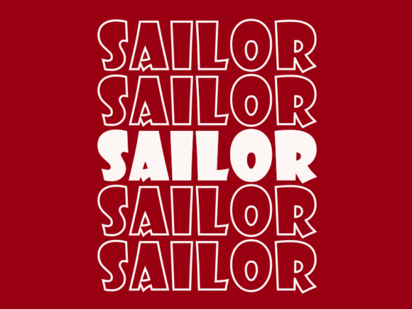 Sailor SVG Cut File: Graphics & Print Templates