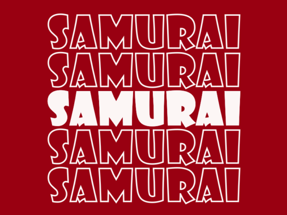 Samurai SVG Cut File: Graphics for Print Templates