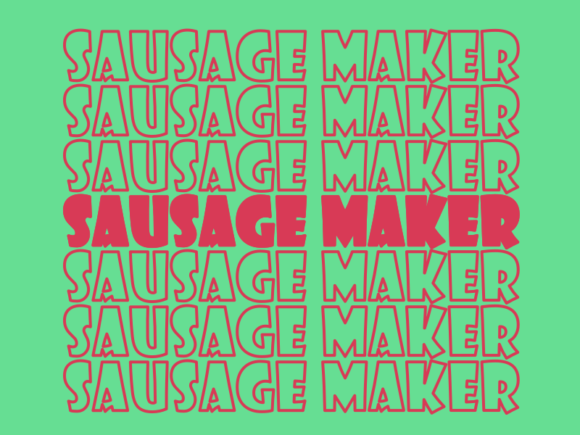 Sausage Maker SVG Cut File: Graphics & Print Templates