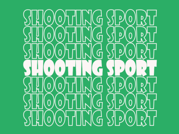 Shooting Sport SVG Cut File: Graphics for Print Templates