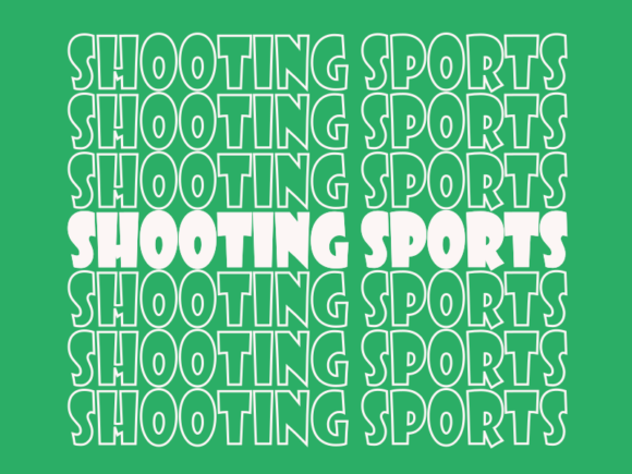 Shooting Sports SVG Cut File: Graphics for Print Templates