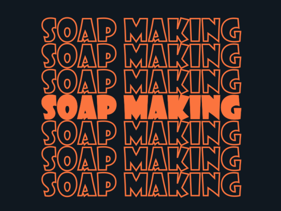 Soap Making SVG Cut File: Graphics for Print Templates