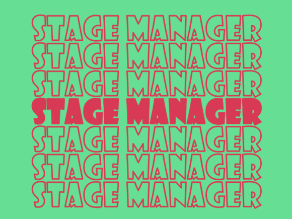 Stage Manager SVG Cut File: Graphics for Print Templates